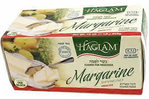 Kosher Margarine Block Margarine, Blocks, Pareve, Unsalted, 16 oz ...